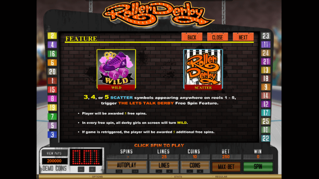 Roller Derby - скриншот 4