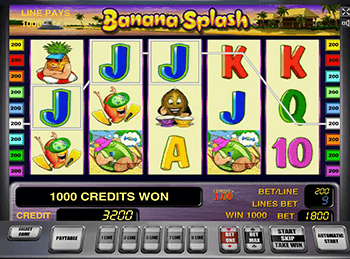 Banana Splash в казино Вулкан 24